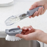 Dish Cleaning Brush with Liquid